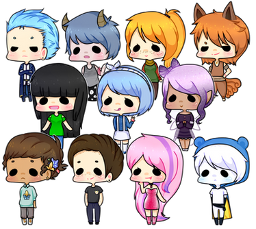 Chibi Commissions Batch 1