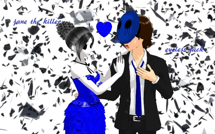 Laughing Jack X Jane The Killer Jane The Killer And Eyeless Jack Kiss