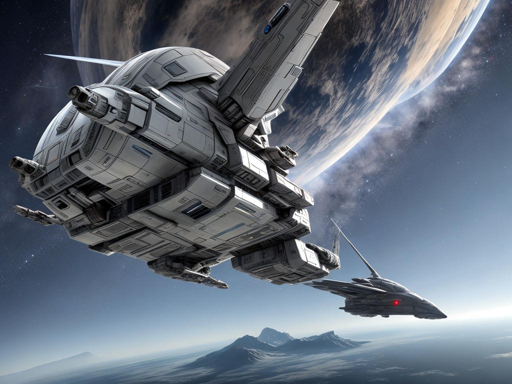 Spaceship Taking Off by GuitarristaLinuxero on DeviantArt