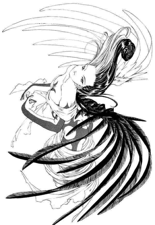 Black And White Angel