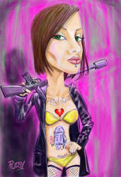 Tattoo Liz 2 by Pudsybear