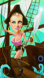 Kelly the Pirate by Pudsybear