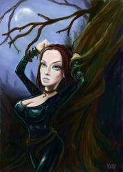 Stacey the Tree Captive by Pudsybear