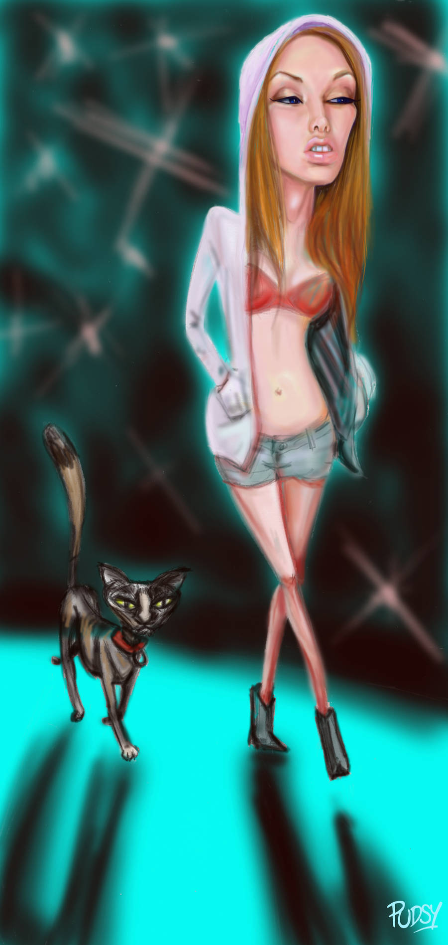 The catwalk by Pudsybear