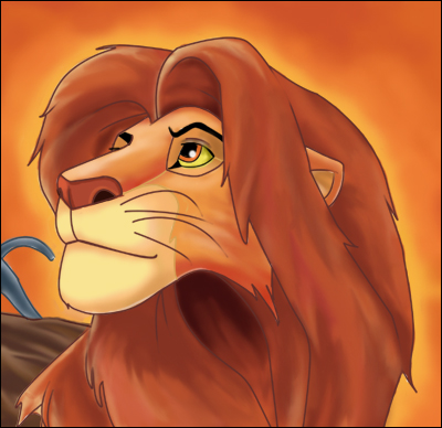 Grown up simba