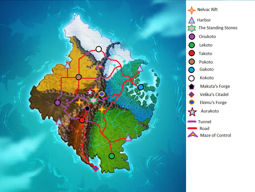Akoti Map Okoto map by Antak3000 on DeviantArt