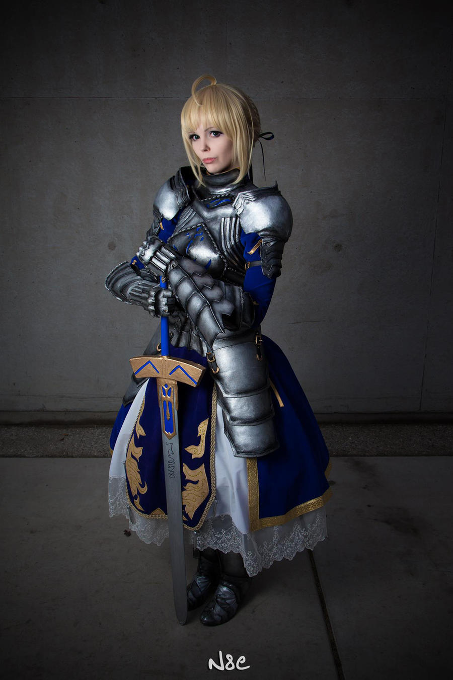Fate/Stay Night - Saber (Gift version) by Calssara