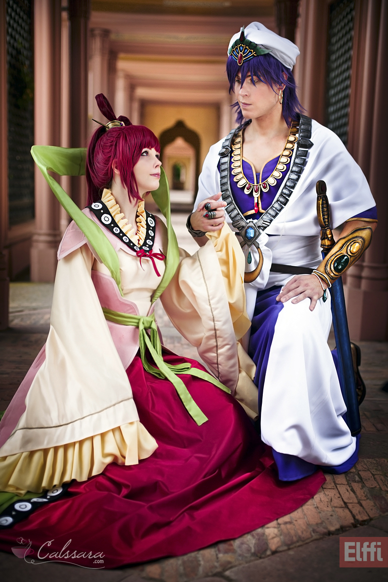 Magi - Kougyoku Ren and Sinbad