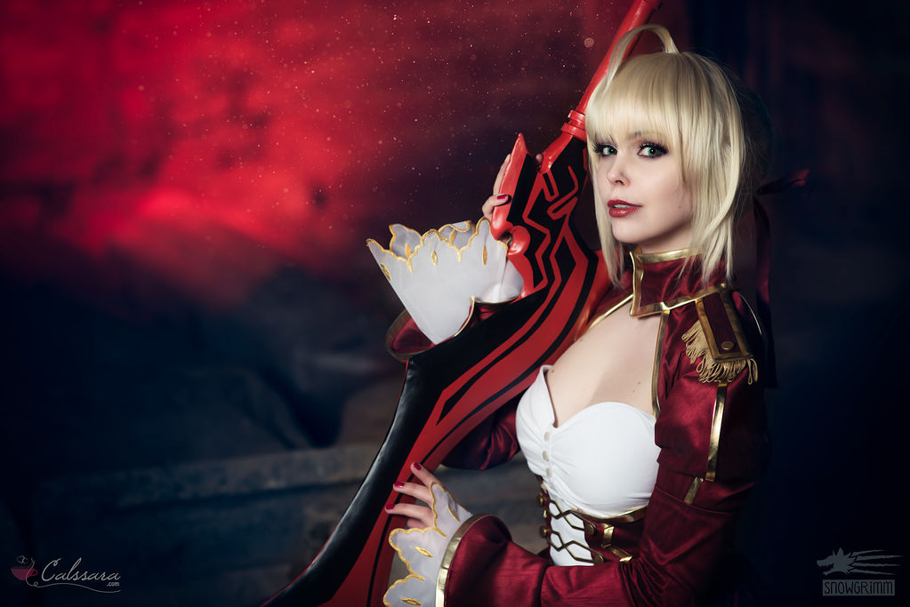 Saber Nero - Fate/Extra V by Calssara