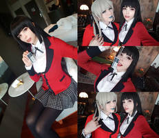 Kakegurui - Yumeko and Kirari Selfies