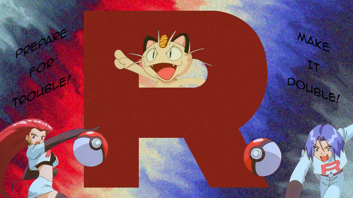 Retro Team Rocket (Desktop Wallpaper) by Passionworks on DeviantArt