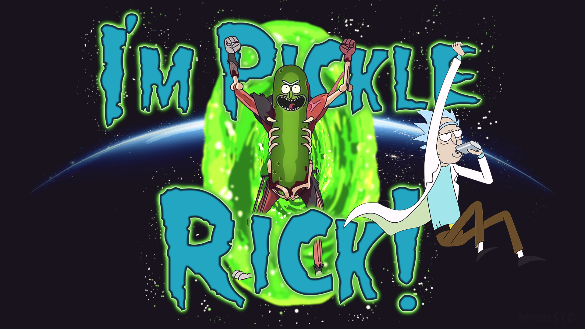 HD pickle rick wallpapers