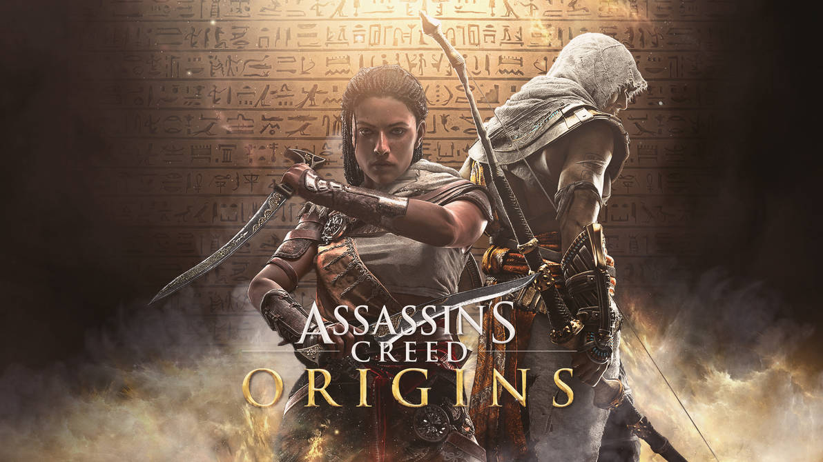 Assassins Creed Origins - Aya and Bayek wallpaper by MizoreSYO on ...