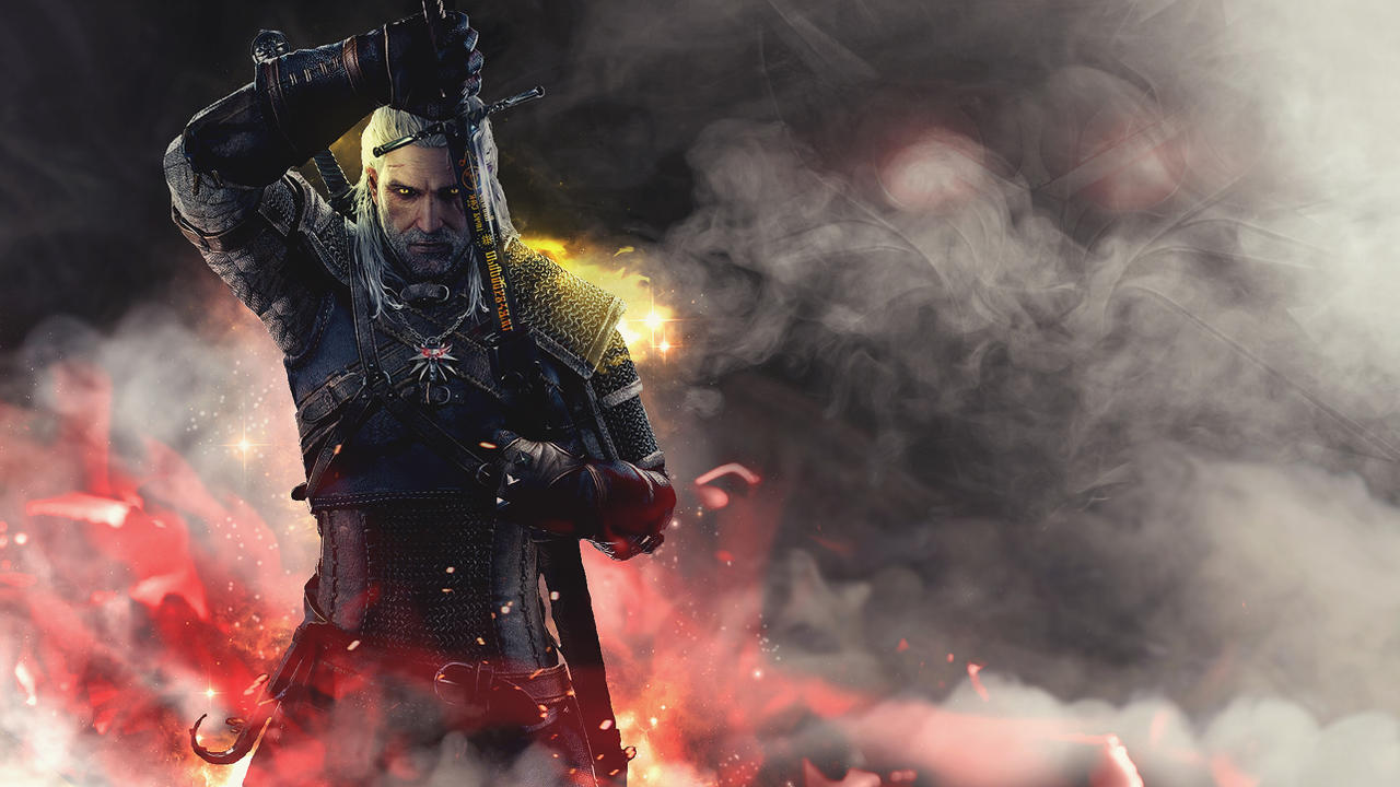 The Witcher 3 Wild Hunt Wallpaper (No logo ver.) by MizoreSYO on DeviantArt