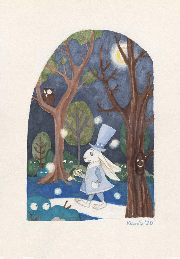 Rabbit in Wonderland by HaruhiKaras on DeviantArt