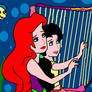 Ariel And Melody Playing Piano