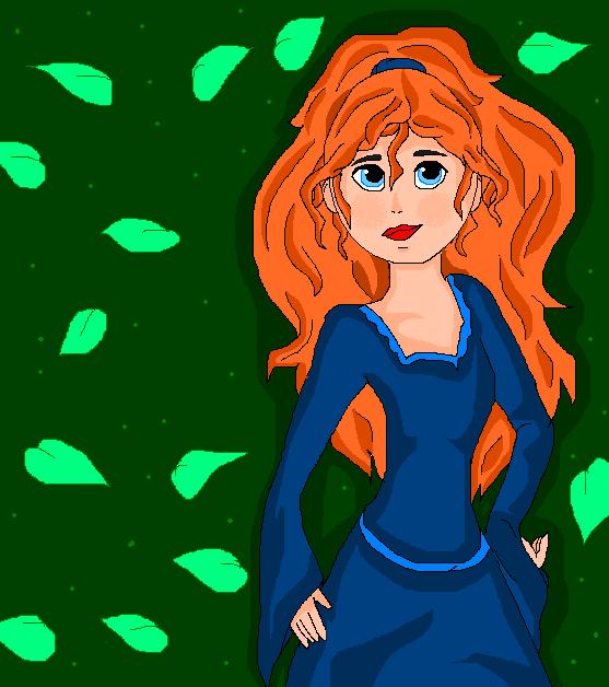 merida in ponytail