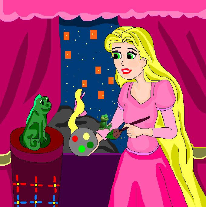 pascal painting by princess4everafter on DeviantArt