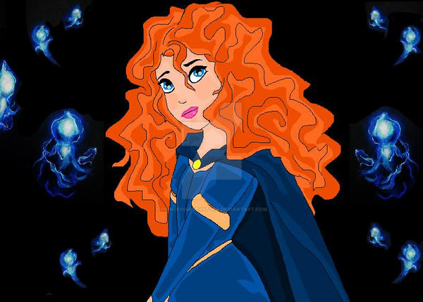 merida and the Will-o'-the-wisp by princess4everafter on DeviantArt