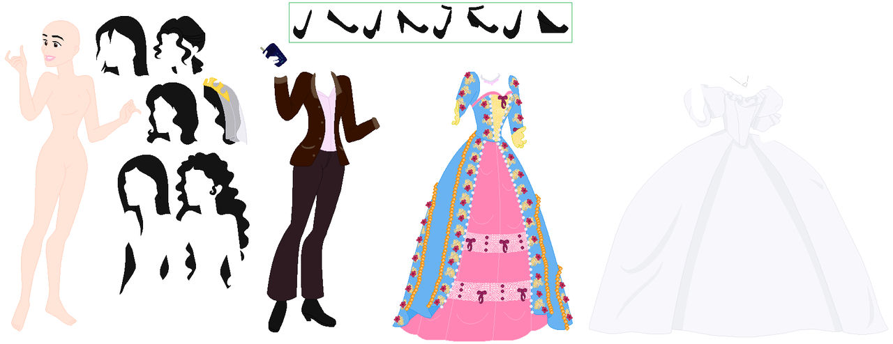 Paper Princess Base Disney Princess Base (Nancy) by RColaPepsi16 on DeviantArt