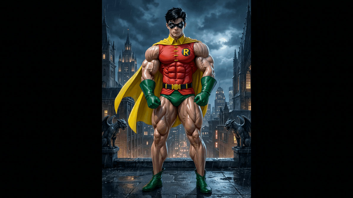 Pre Time Robin Robin in his ultimate prime by InspiringMove on DeviantArt