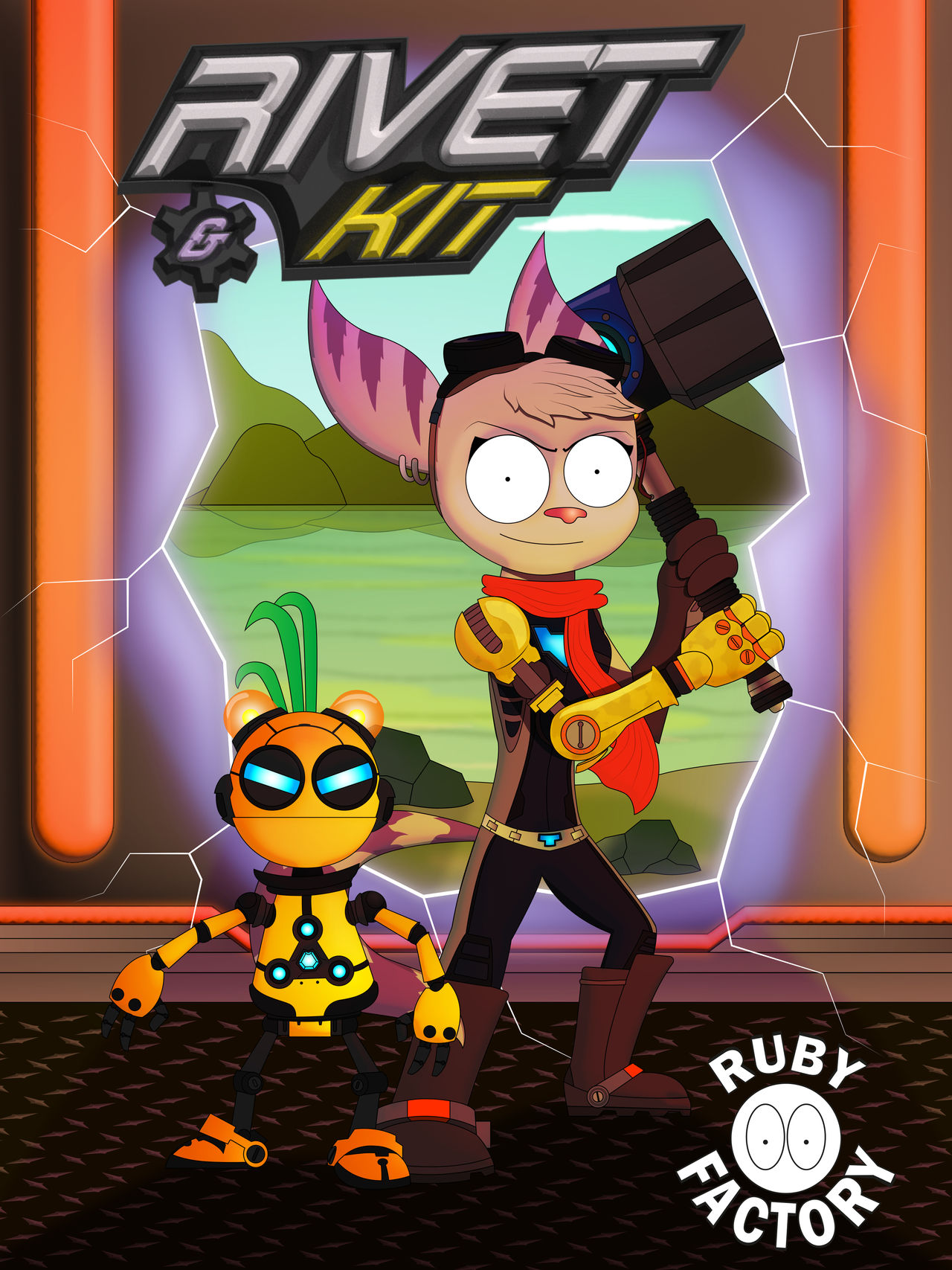 Rivet and Kit by Rubyfactory on DeviantArt