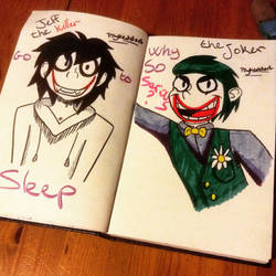 Jeff the killer - The Joker - smile