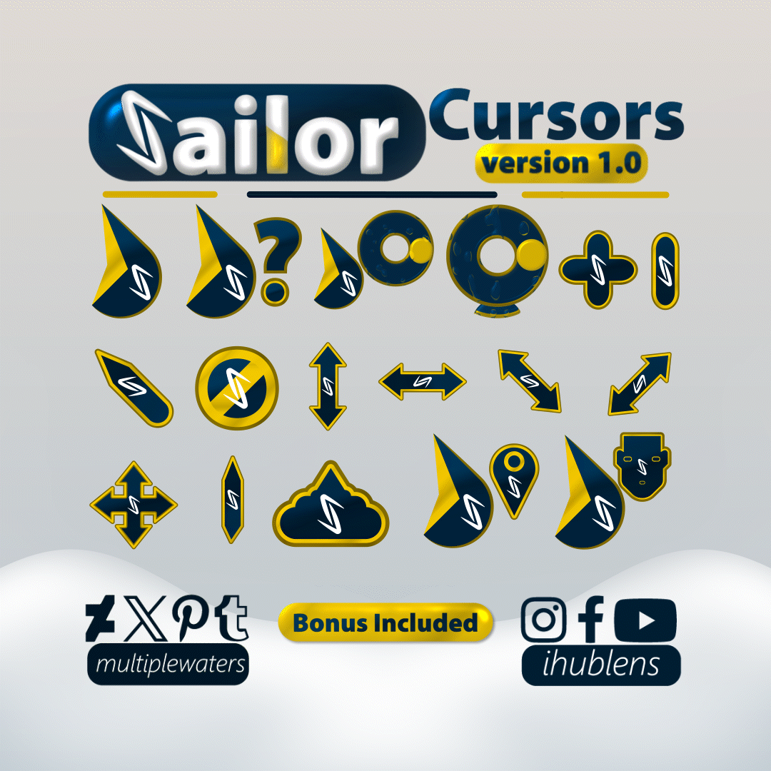 Sailor Cursors (v1.0) by MultipleWaters on DeviantArt