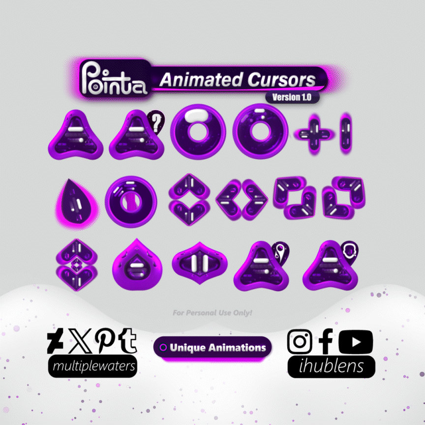 Pointa Animated Cursors (v1.0) by MultipleWaters on DeviantArt