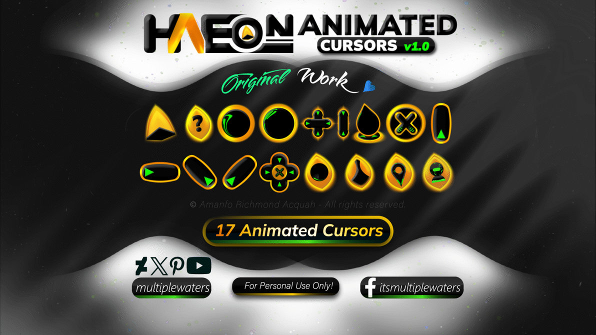 Heavy Core Cursor Haeon (v1.0) Animated Cursors. by MultipleWaters on DeviantArt