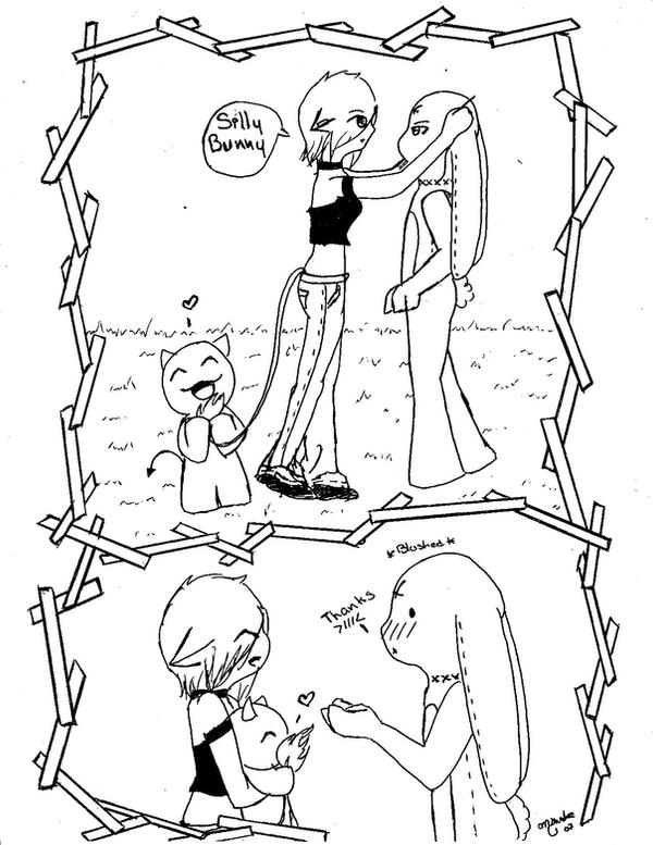 Meeting the white rabbit pt.3 by LiathBlack on DeviantArt
