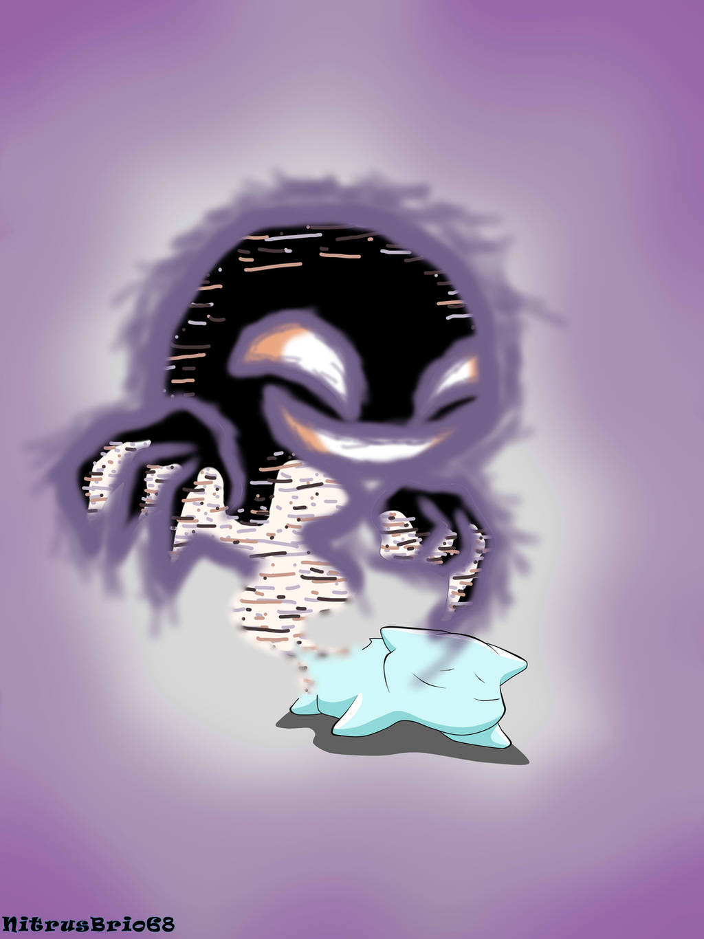 Unreleased Pokemon - Beta - Kurusu and MissingNo by NitrusBrio68