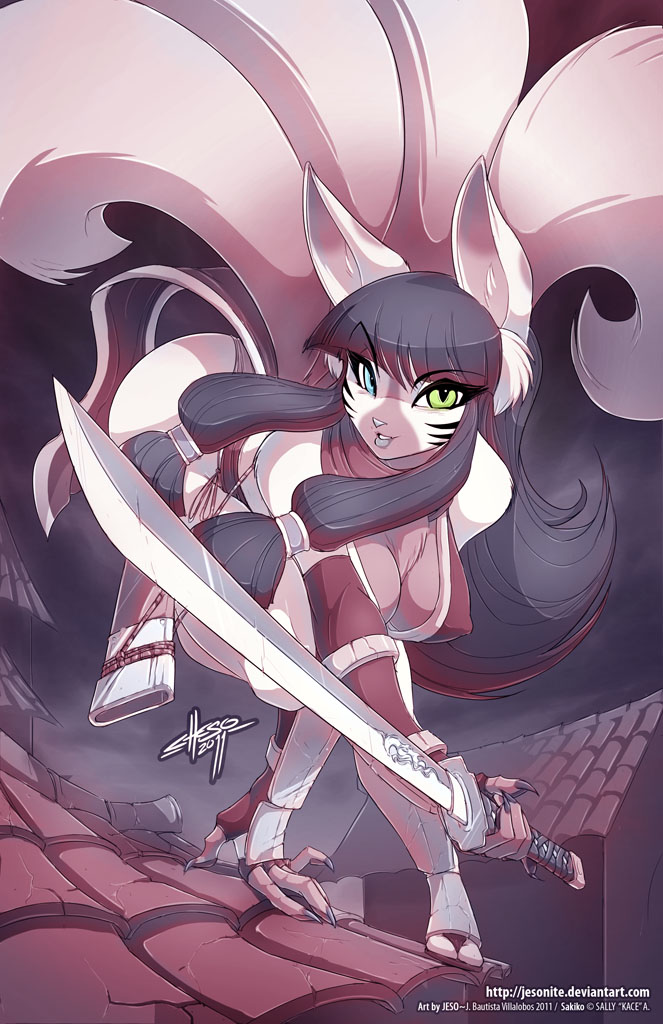 Sakiko Deadly Kunoichi by jesonite