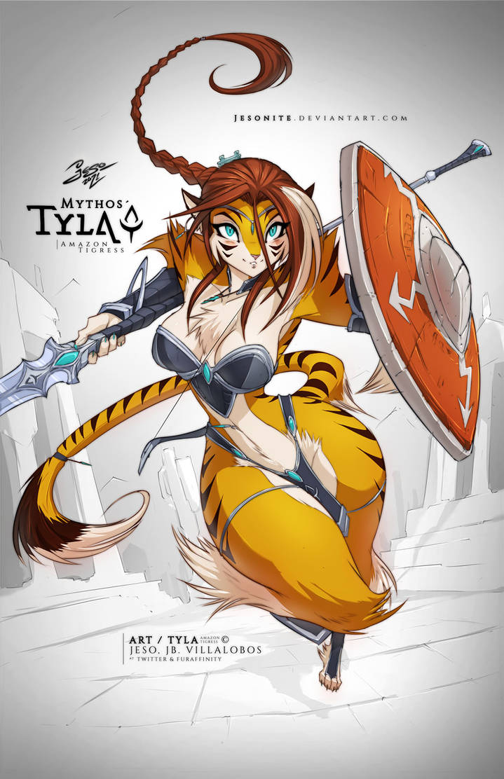 Tyla _ My Amazon Tigress _ Warrior Special Pic 1