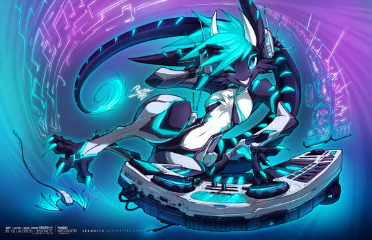 Tunes DJ Dragon and Cyberspace