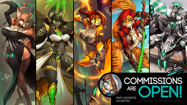 COMMISSIONS are OPEN! ---