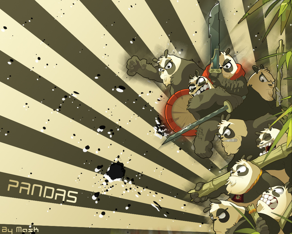 Pandas Dofus wallpaper