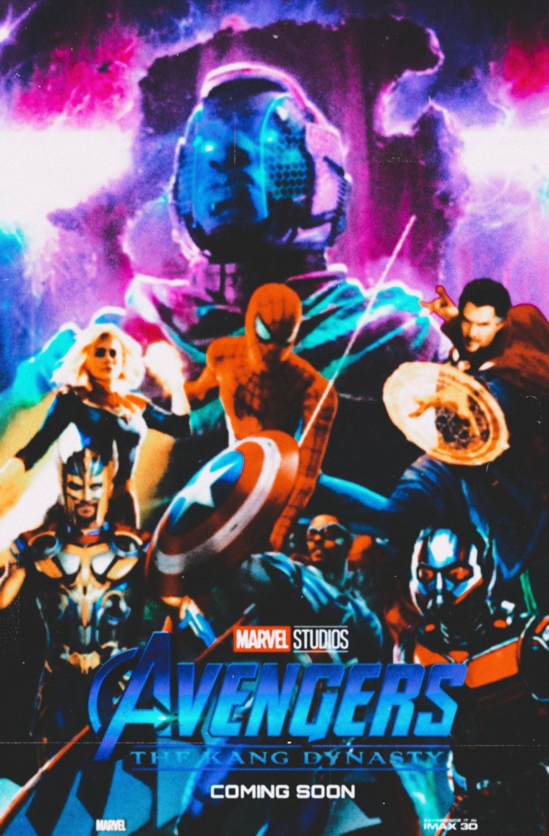 Avengers: The Kang Dynasty Fan-Made poster by me : r/marvelstudios