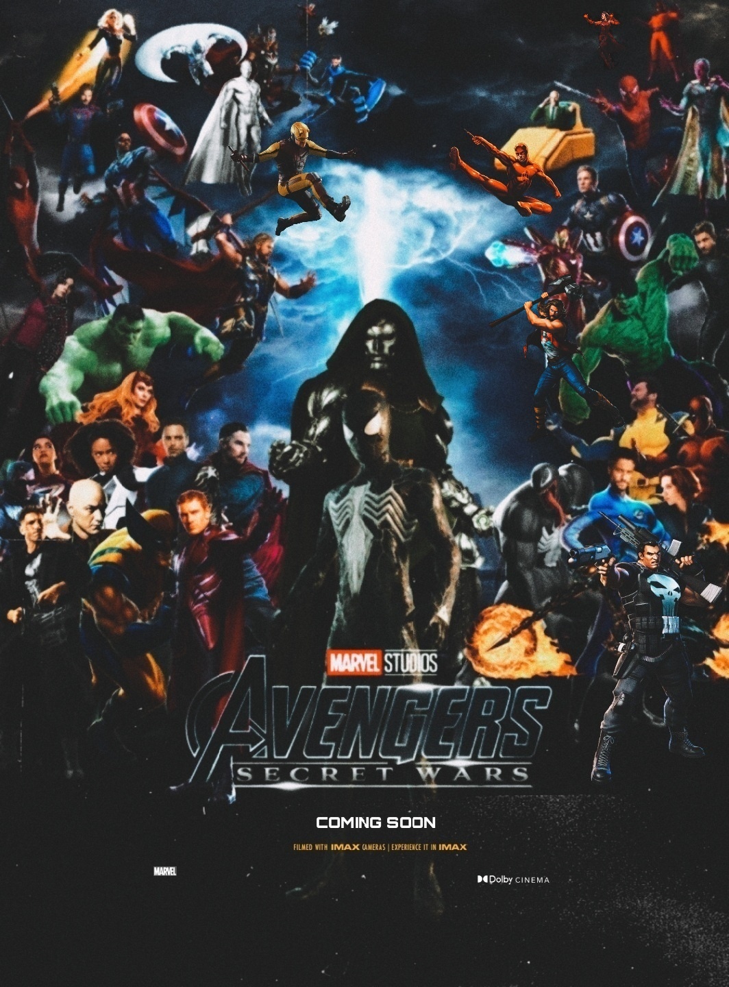 Avengers: Secret Wars Concept Poster made by me : r/marvelstudios