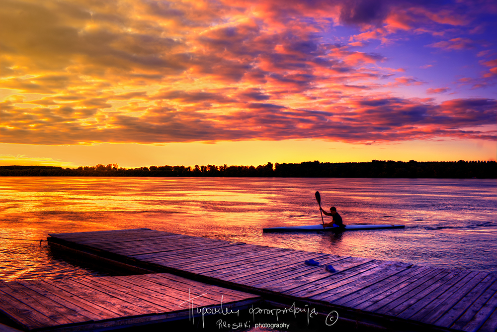 Poem of the Danube rower