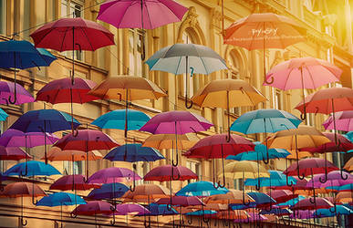 Poem of umbrellas