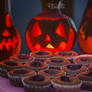 Pumpkin, chocolate muffins and Halloween