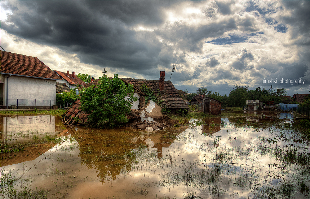 Floods in Serbia 17 may 2014. Svilajnac