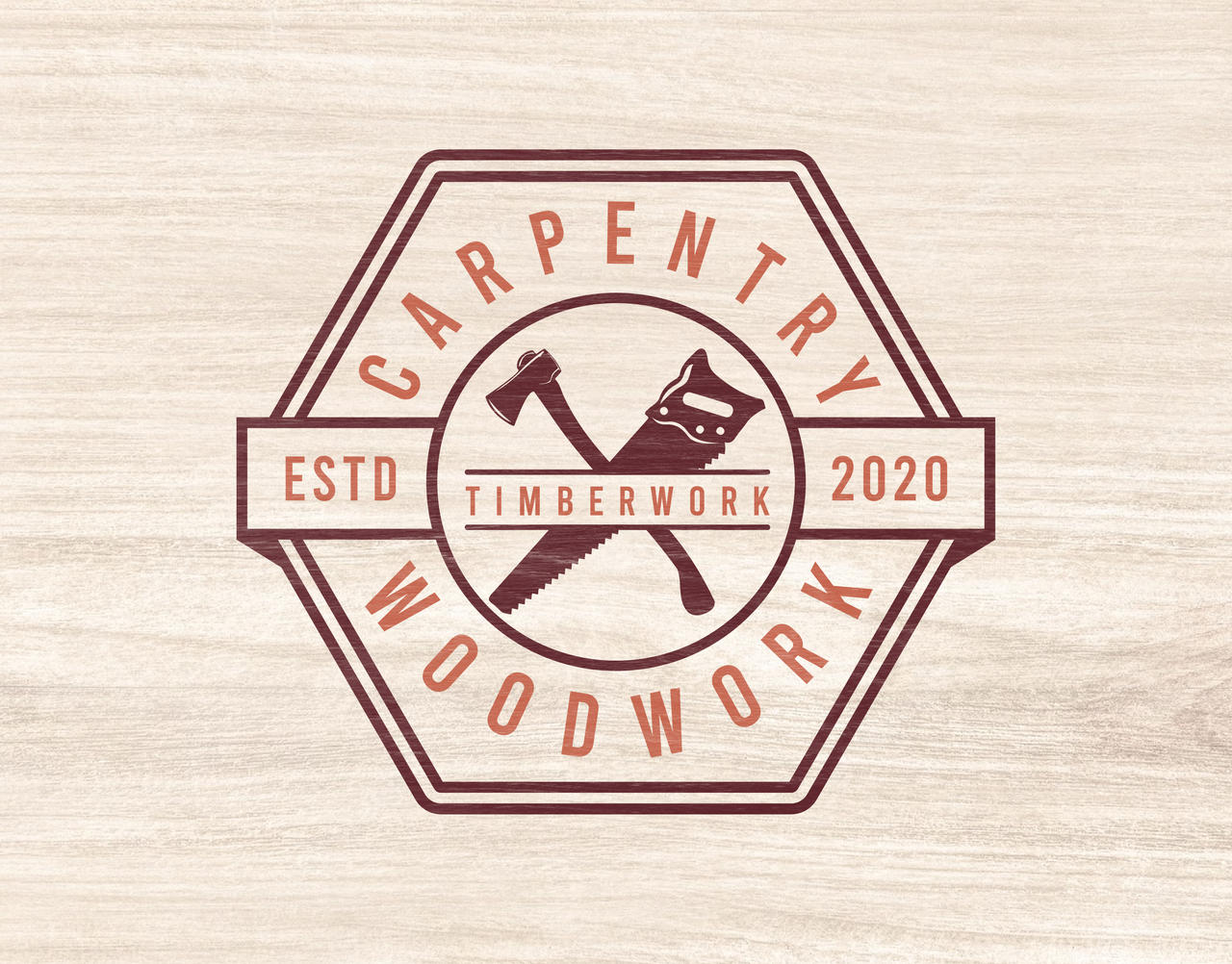 Vintage Carpentry Logo Vintage Carpenter Stock Vector Images Alamy