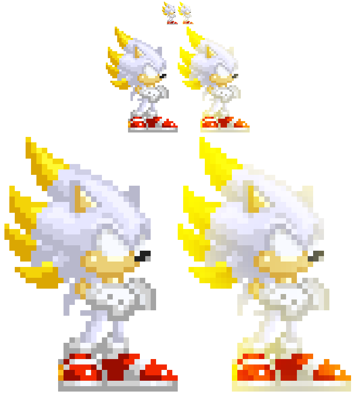 The real Hyper Sonic in Sonic X by AshleyTheFoxOfficial on DeviantArt