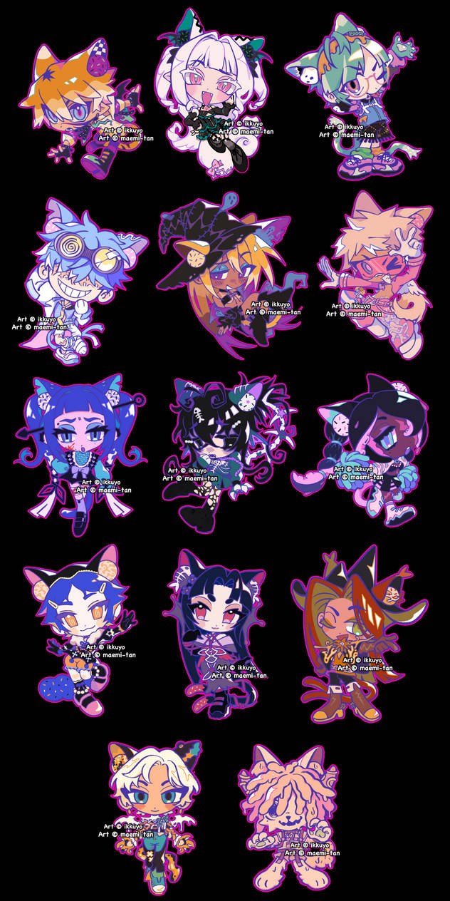 (OPEN) Sprinkle Kitty Nyalloween Adopts by ikkuyo on DeviantArt
