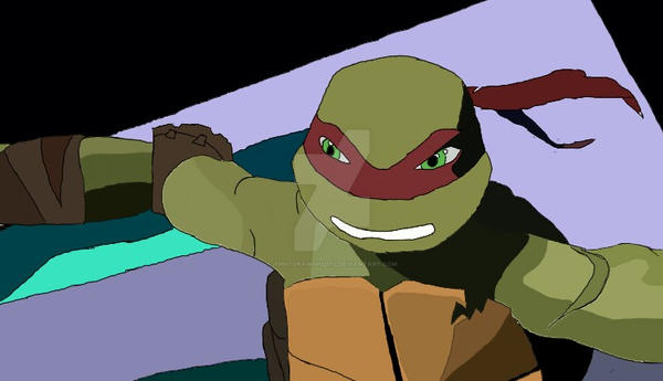 Tmnt Raphael_fighting by tmntdrawing2012 on DeviantArt
