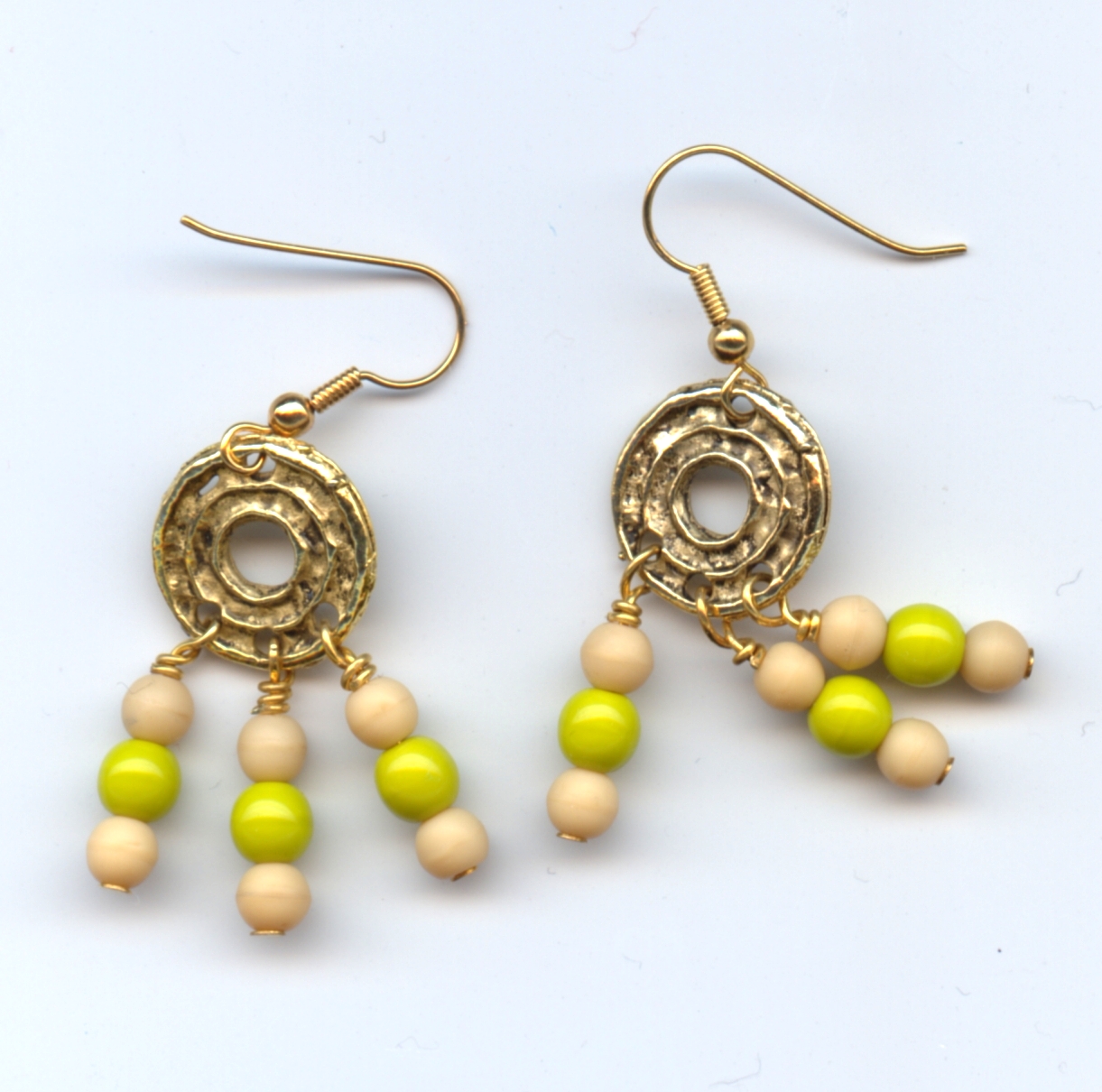 Lime Green Earrings