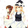 Shrine Maiden and Ordinary Witch