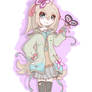 Neuro-Sama with Butterflies